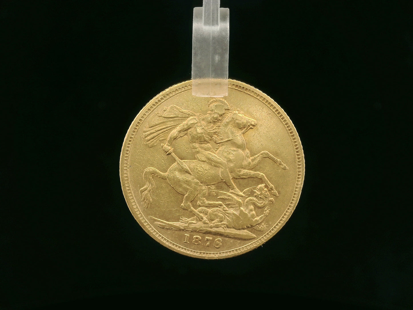 22CT 8G Gold Sovereign - 1876