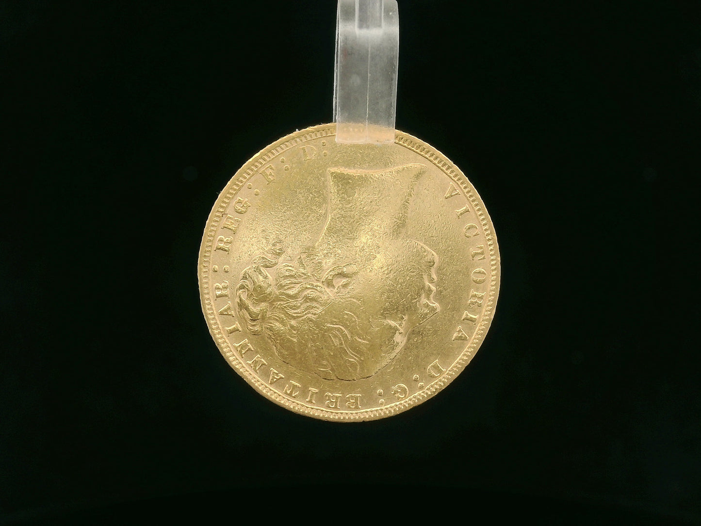 22CT 8G Gold Sovereign - 1878