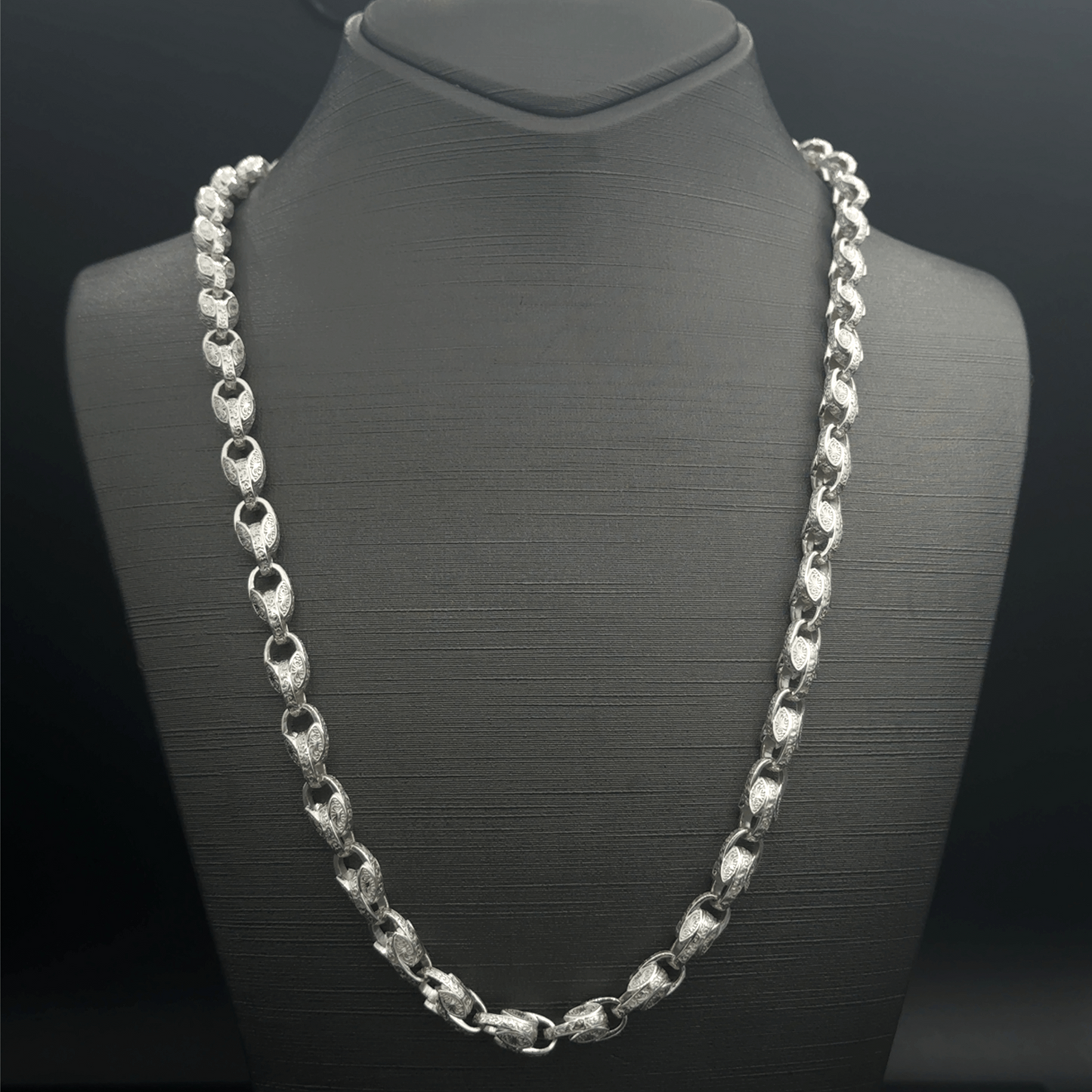 925 Sterling Silver Tulip Chain - 24""- 101G -