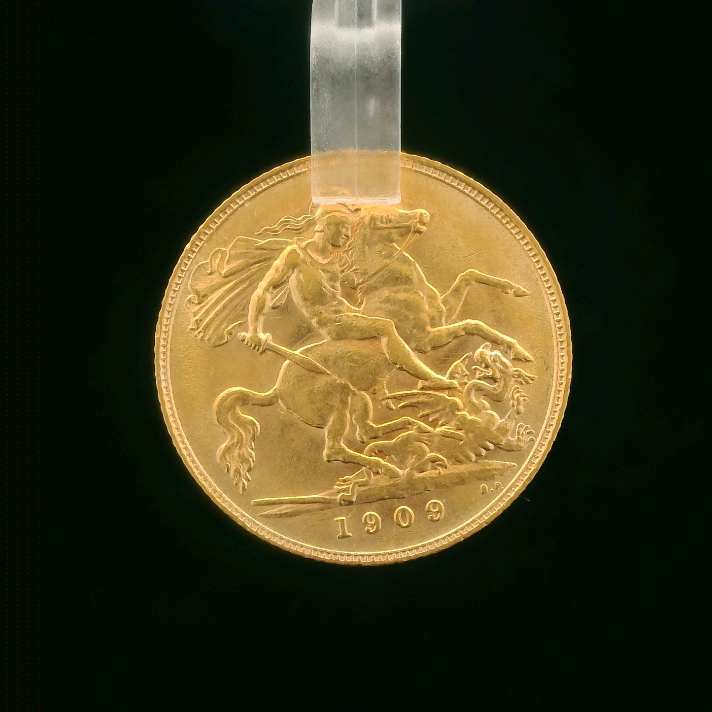 22CT Gold 1909 Half Sovereign - 4G