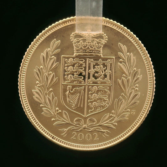 22CT 8G Gold Sovereign - 2002 -