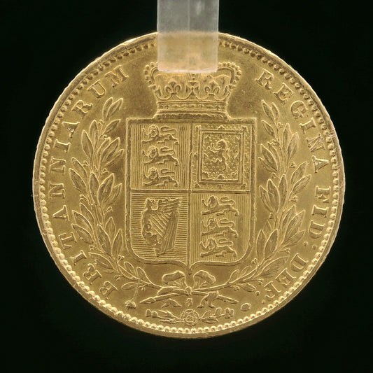 22CT 8G Gold Sovereign - 1869 -