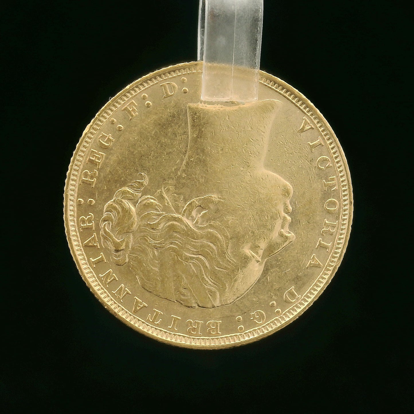 22CT 8G Gold Sovereign - 1878