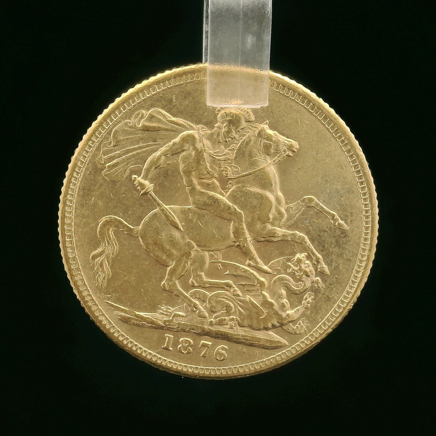 22CT 8G Gold Sovereign - 1876