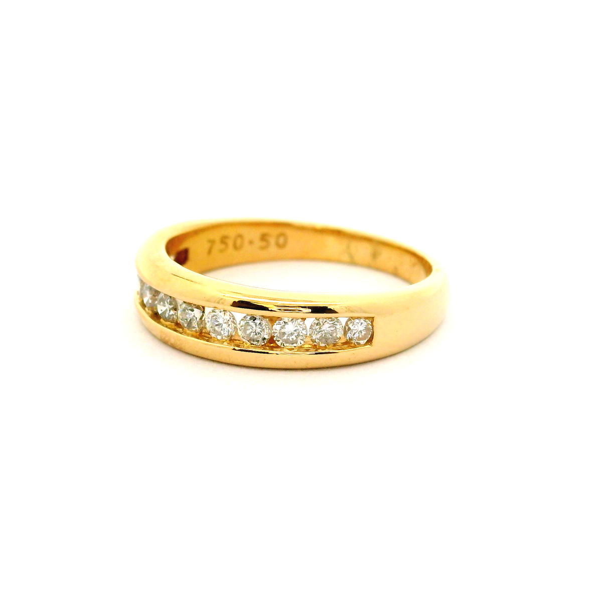 18ct Diamond Half Eternity Ring