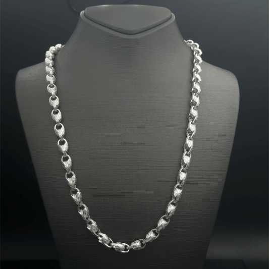 925 Sterling Silver Tulip Necklace - 24"- 101G