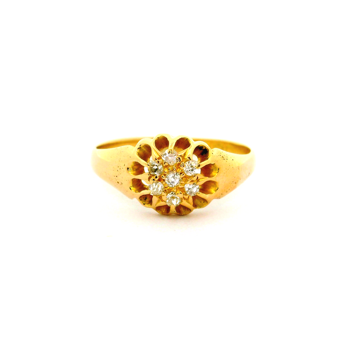 18ct Diamond Cluster Ring