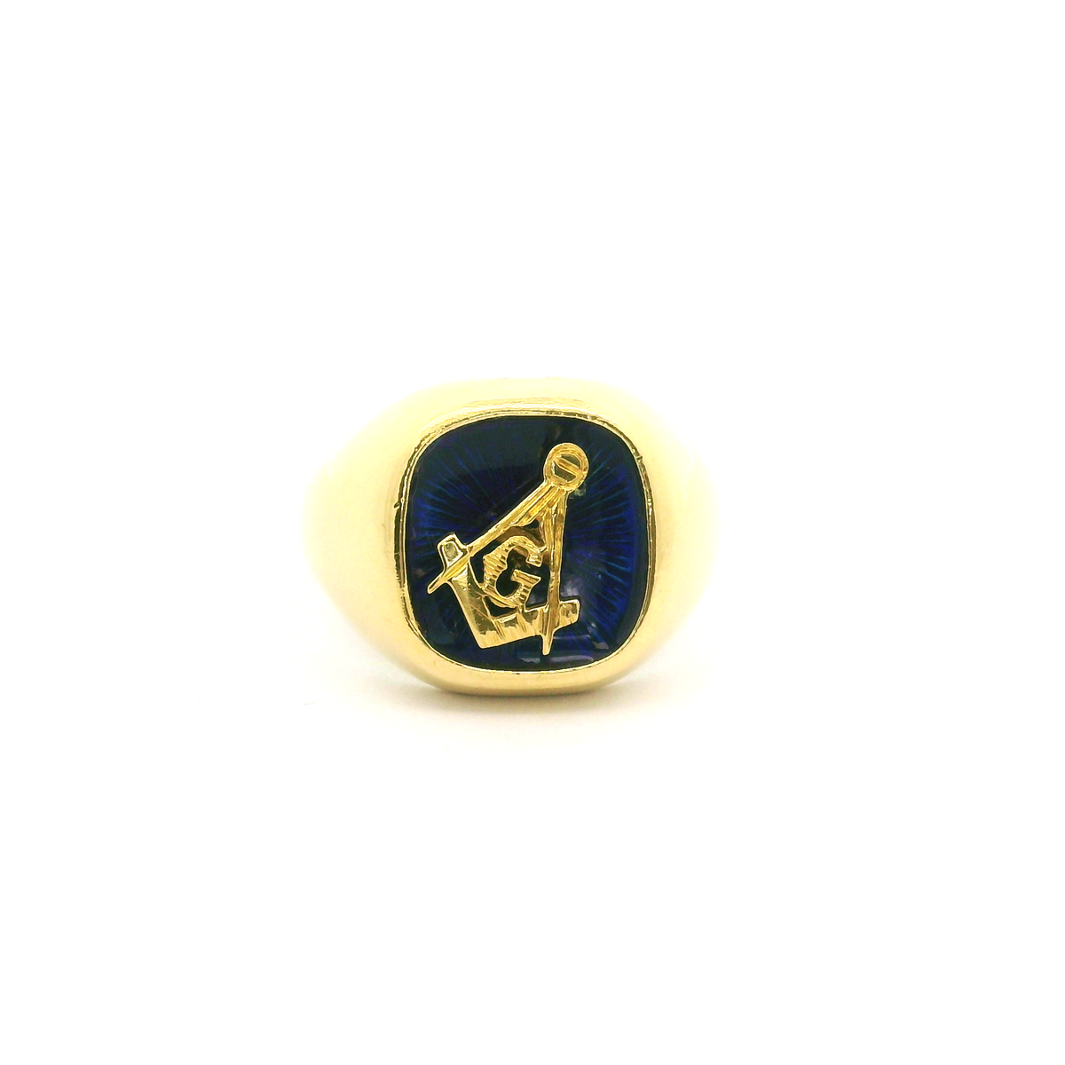 18ct Masonic ring