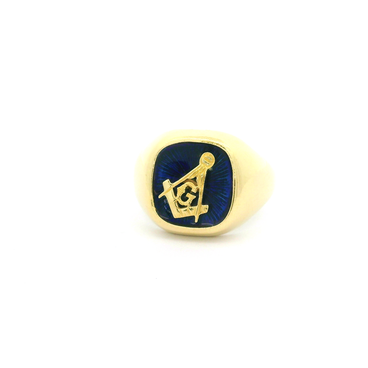 18ct Masonic ring