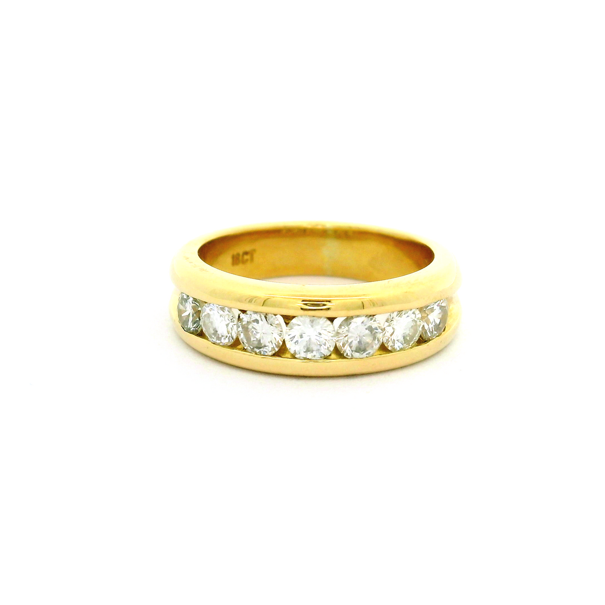 18ct Diamond Half Eternity Ring