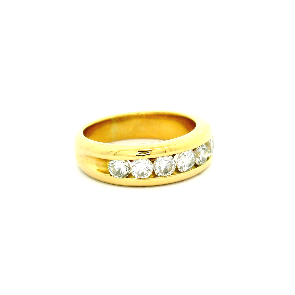 18ct Diamond Half Eternity Ring