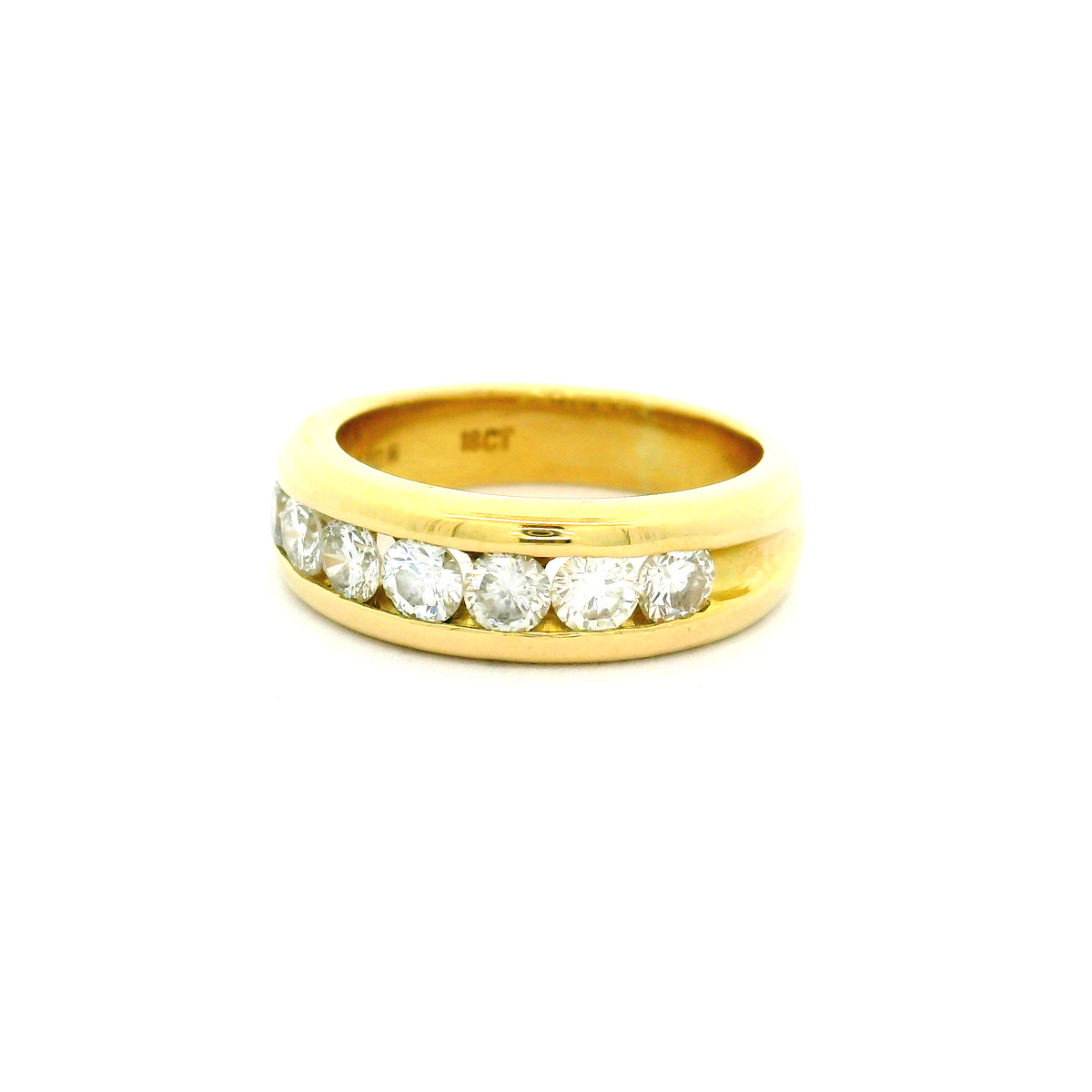 18ct Diamond Half Eternity Ring