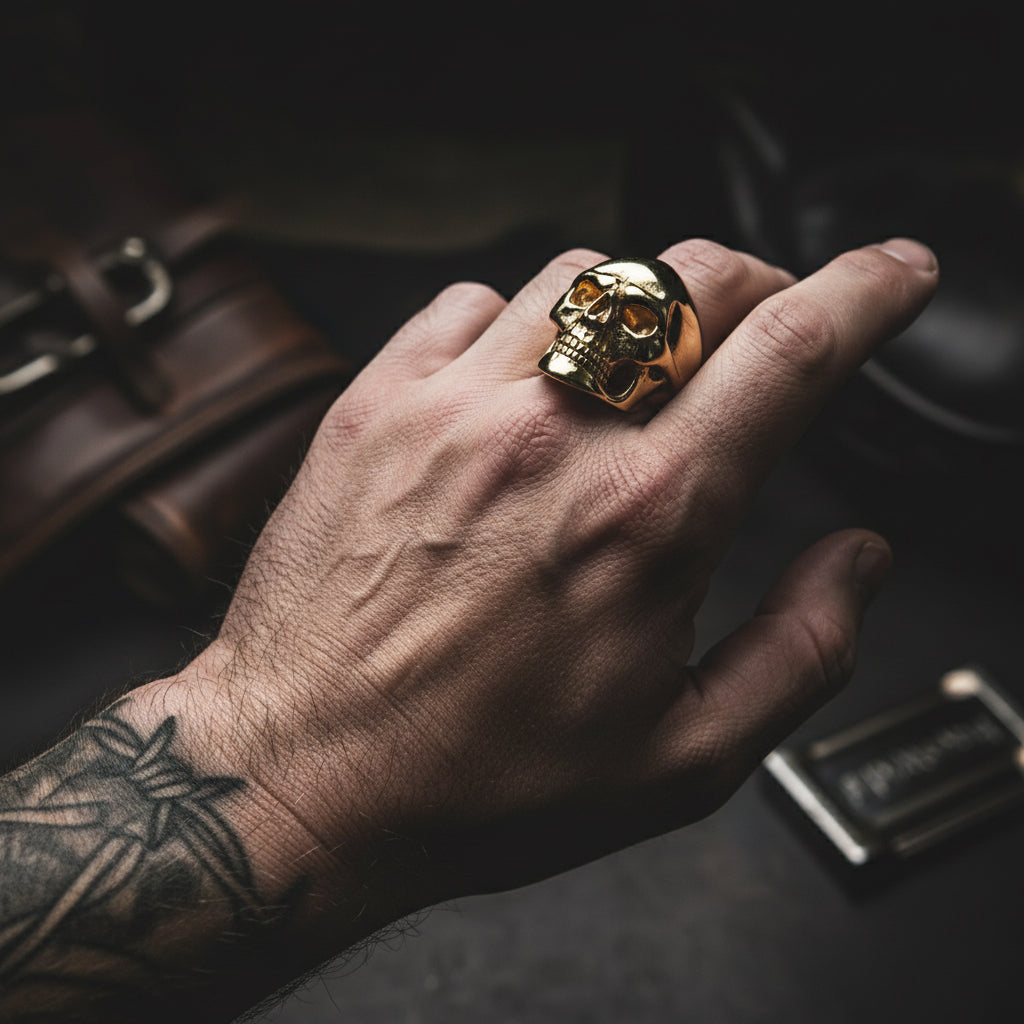 XL Skull Ring