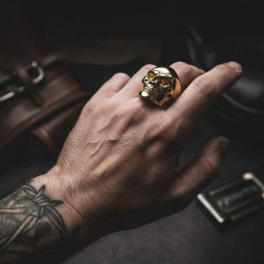 XL Skull Ring