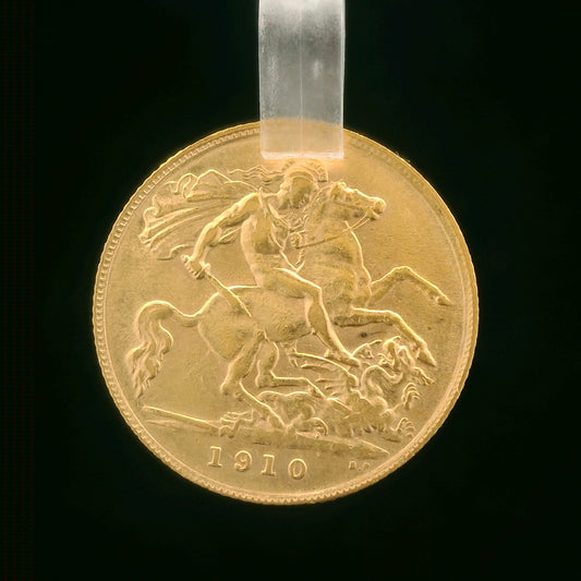 22CT Gold 1910 Half Sovereign - 4G