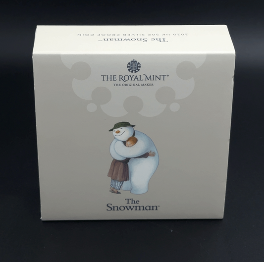 Sterling Silver The Snowman Commerative 50p Coin