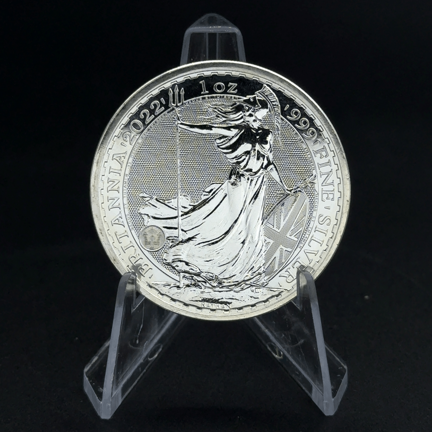 999 Fine Silver Radial Sunburst Pattern Britannia - 1oz - Various Dates