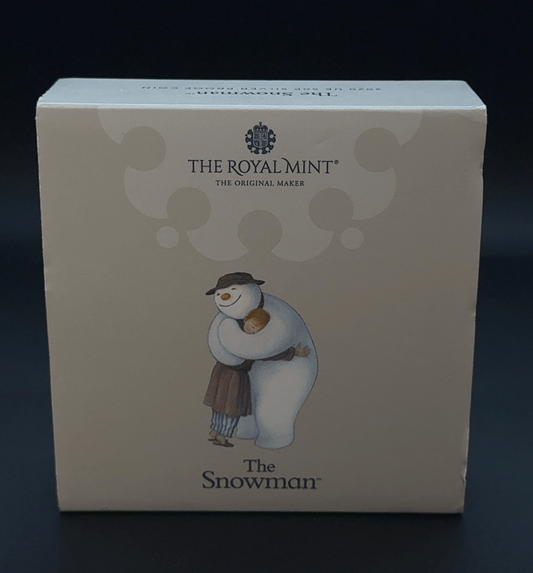The Royal Mint The Snowman Sterling Silver 50p