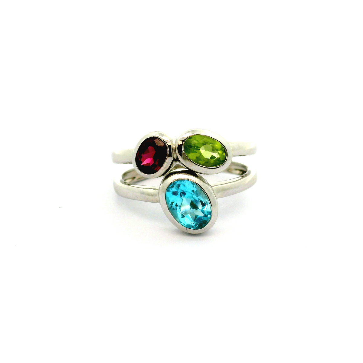 18ct Multi Gem Ring