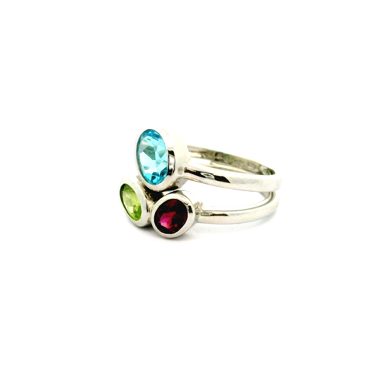18ct Multi Gem Ring
