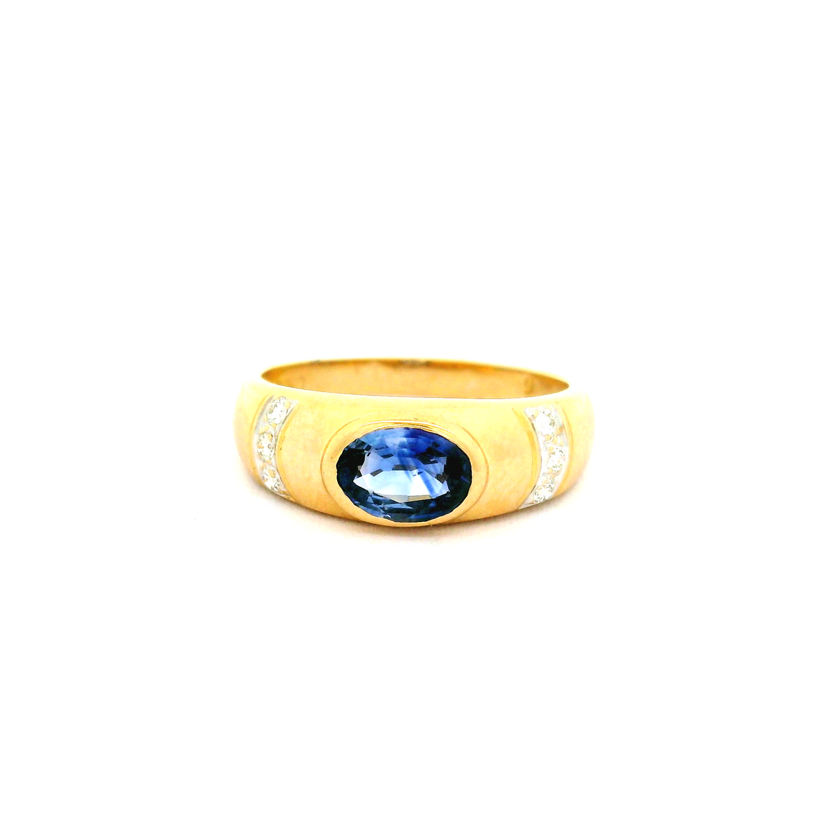 18ct Sapphire & Diamond Ring