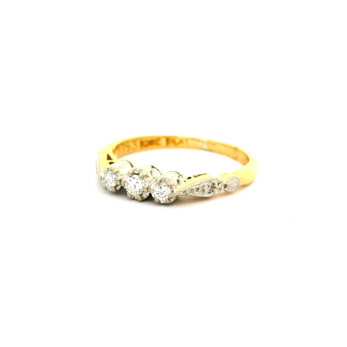 18ct Trio Diamond Ring