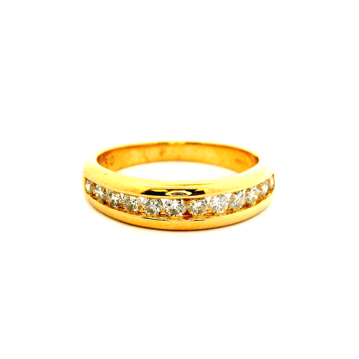18ct Diamond Half Eternity Ring