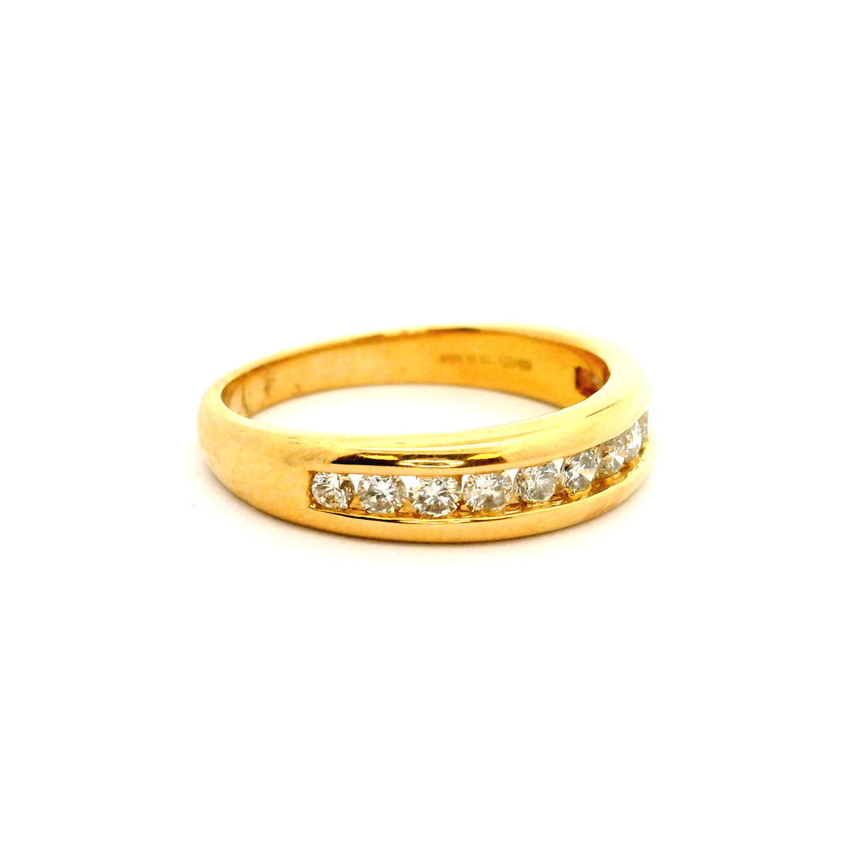 18ct Diamond Half Eternity Ring
