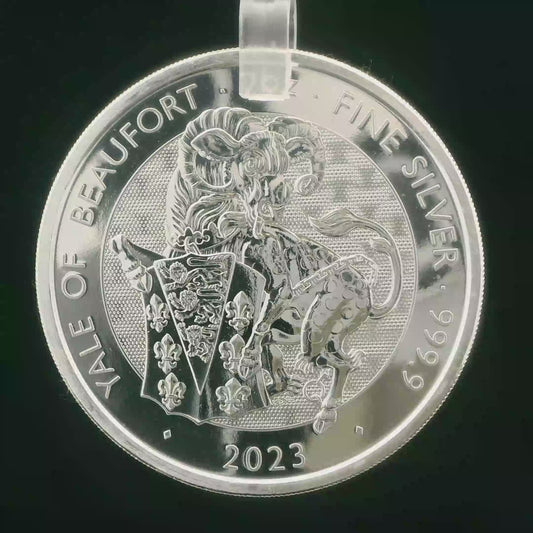 999 Silver 2oz Yale Of Beufort Coin